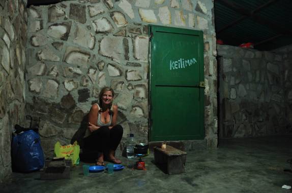 Nosso 'acampamento' na casa do Luis, na Gran Sabana, na Venezuela